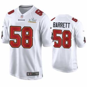 High quality Shaquil Barrett Buccaneers White Super Bowl Lv Game Fashion Jersey