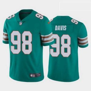 Finest raekwon davis miami dolphins aqua alternate vapor limited jersey