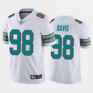 Exquisite raekwon davis miami dolphins white alternate vapor limited jersey