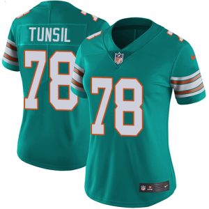 Superior Dolphins #78 Laremy Tunsil Aqua Green Alternate Women's Stitched NFL Vapor Untouchable Limited Jersey
