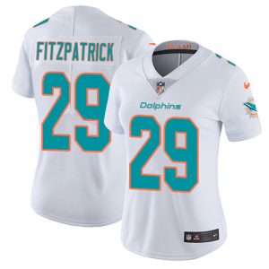 Superior Dolphins #29 Minkah Fitzpatrick White Women's Stitched NFL Vapor Untouchable Limited Jersey