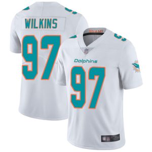 High quality Dolphins #97 Christian Wilkins White Youth Stitched NFL Vapor Untouchable Limited Jersey