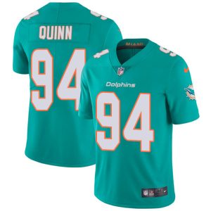 Superb Dolphins #94 Robert Quinn Aqua Green Team Color Youth Stitched NFL Vapor Untouchable Limited Jersey