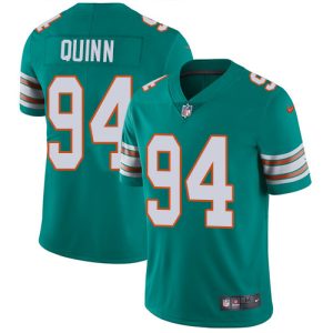 Gorgeous Dolphins #94 Robert Quinn Aqua Green Alternate Youth Stitched NFL Vapor Untouchable Limited Jersey