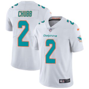 Outstanding Dolphins #2 Bradley Chubb White Youth Stitched NFL Vapor Untouchable Limited Jersey