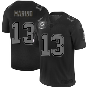 Superior Miami Dolphins #13 Dan Marino Men's Black 2019 Salute to Service Limited Stitched NFL Jersey