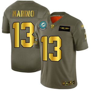 Outstanding Dolphins #97 Jordan Phillips Olive Men's Stitched NFL Limited 2017 Salute to Service Jersey