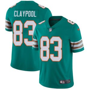 Superior Dolphins #83 Chase Claypool Aqua Green Alternate Men's Stitched NFL Vapor Untouchable Limited Jersey