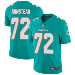 Marvelous Dolphins #72 Terron Armstead Aqua Green Team Color Men's Stitched NFL Vapor Untouchable Limited Jersey